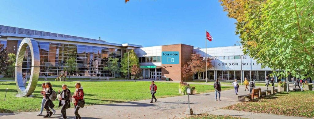 A tour video for a school setting