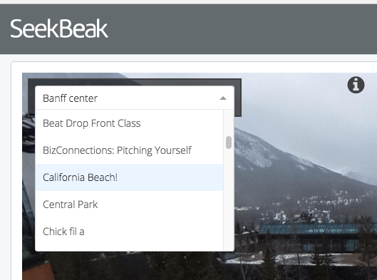 Text snap navigation