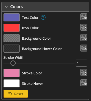 SeekBeak Hotspot color options