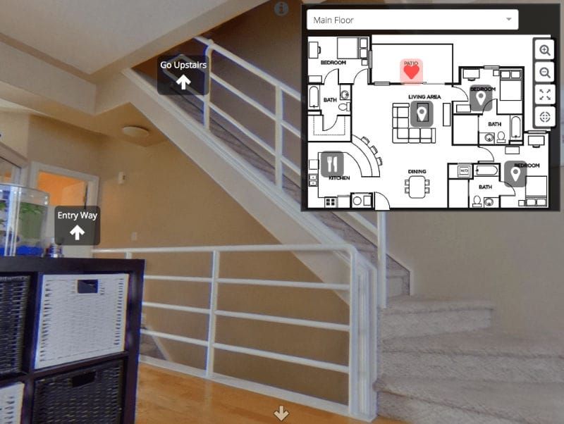 Add a 2D Map or Floor Plan to Your 360 Image, 3D Model, or Virtual Tour