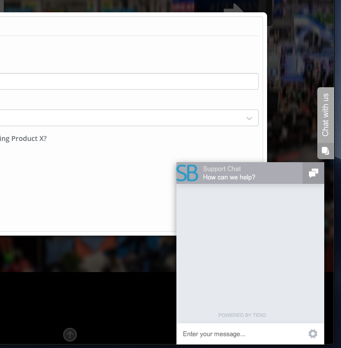 Javascript embed chat
