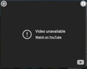 YouTube Embedding and Copyright Strikes