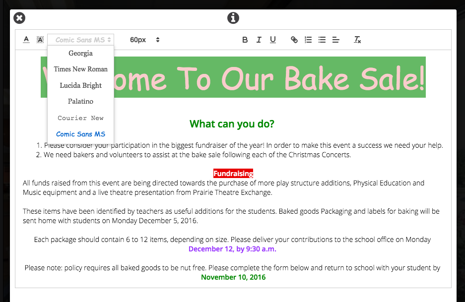 Rich Text in SeekBeak