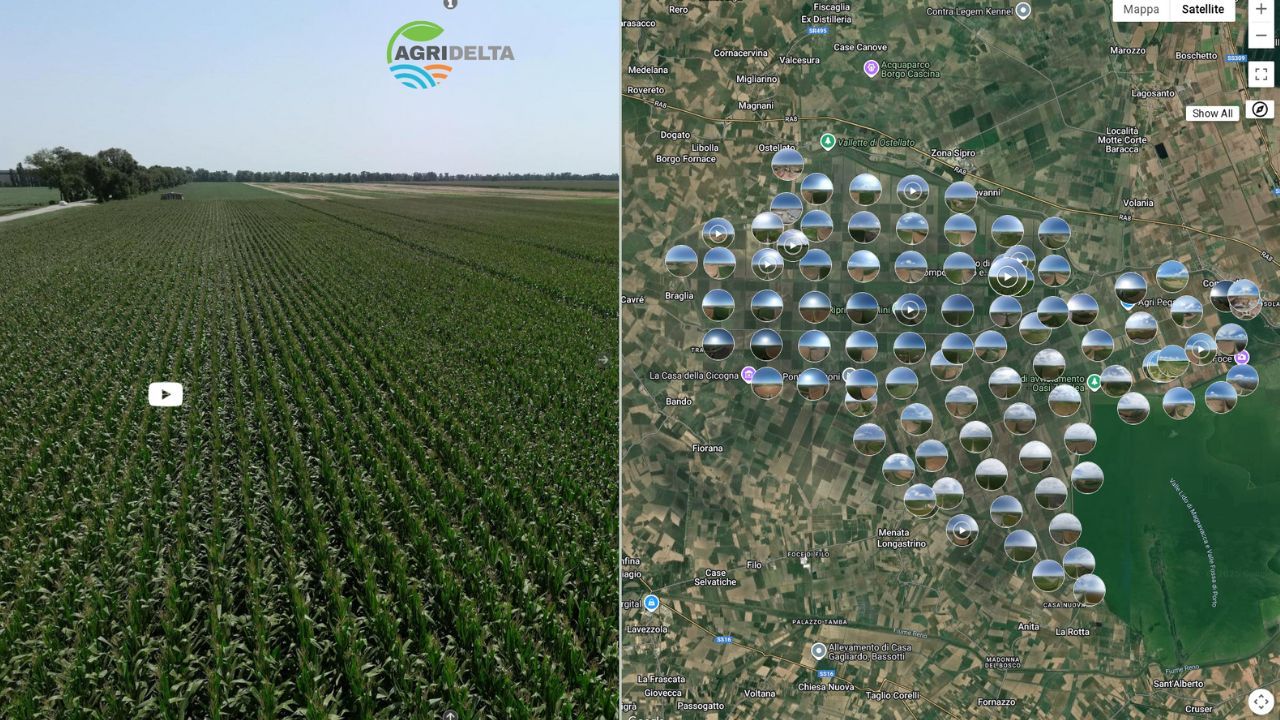 Digital Districts example of Agridelta with SeekBeak