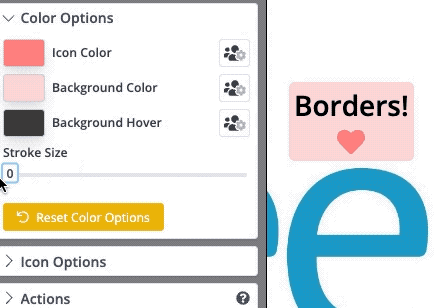 Adding border to a hotspot