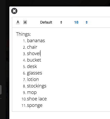 Rich Text in SeekBeak2