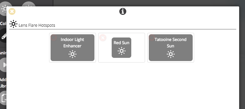 Hotspot Library Panel