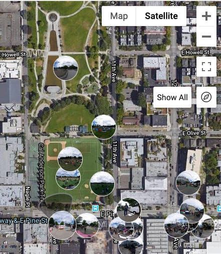 Mapping Overlay with Hotspots