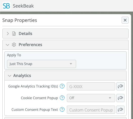 Analytics Screenshot