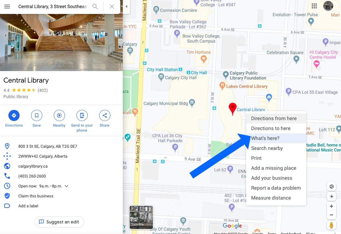 Google Maps Screenshot