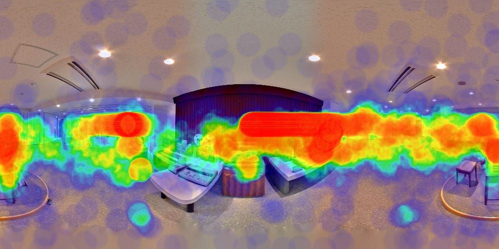 Heatmap Reporting Analytics for your 360 Images and Photos