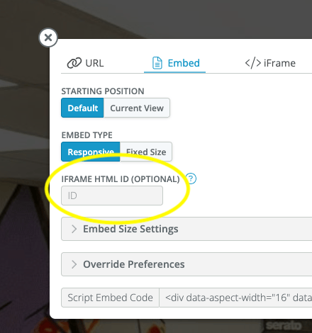 Snap Share Dialog Panel