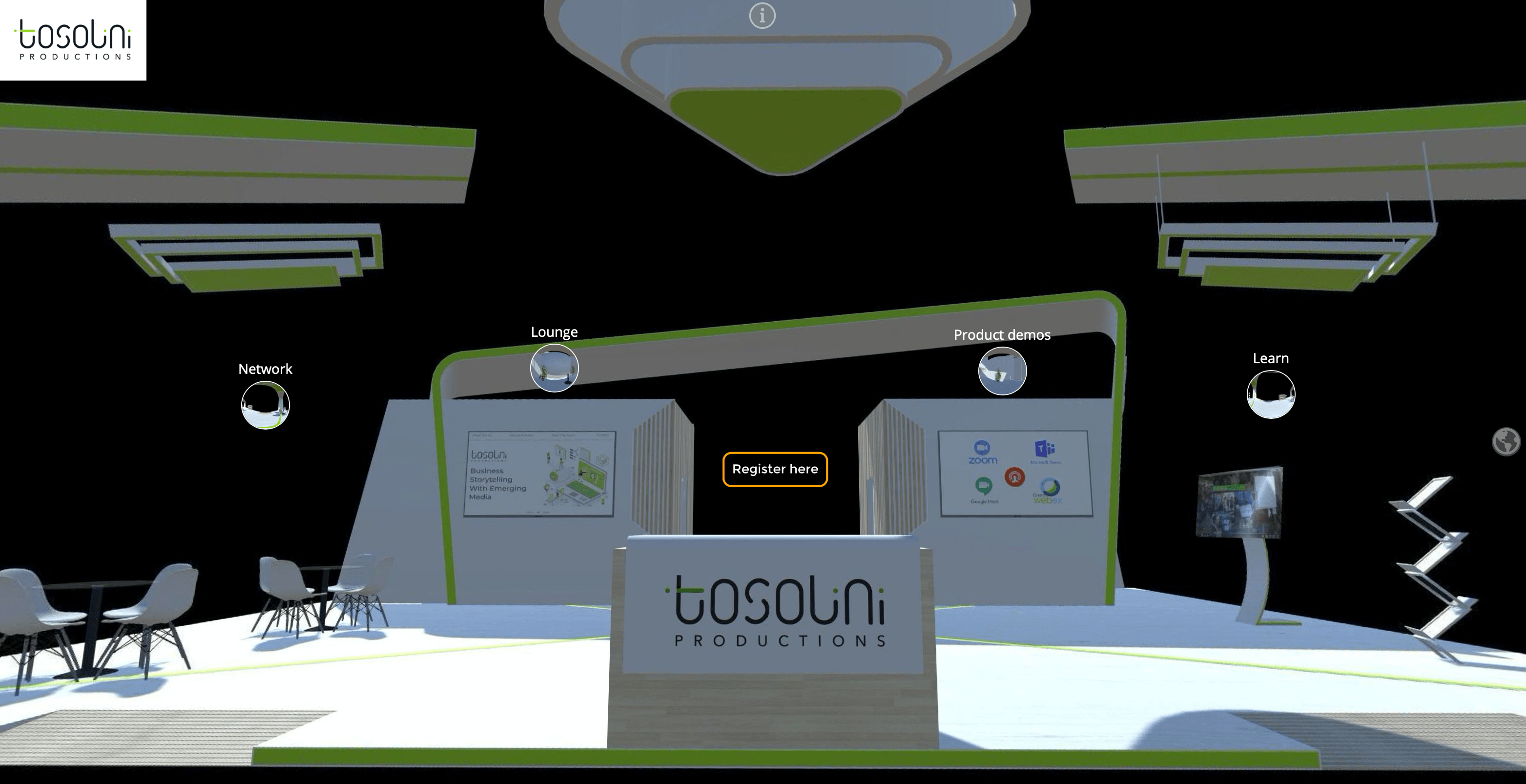 Tosolini Virtual Tour Sample